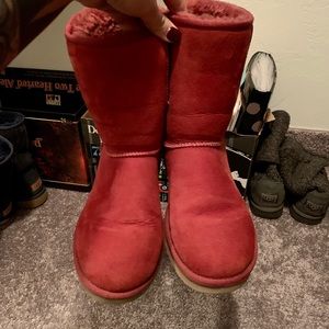 Cranberry Red Ugg Boots